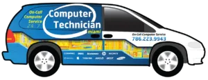 Miami Computer Technician van